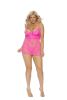 New Nova Fashion Lace Babydoll & G-String