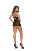 CLASSIC STYLE MESH & EMBROIDERED BABYDOLL