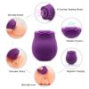 Mini Flower Women USB Charging G Spot Stimulator Quiet Vibrating Waterproof Electric Rose Vibrate Massaging Simulator for Pleasure, Tshirt