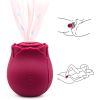 Mini Flower Women USB Charging G Spot Stimulator Quiet Vibrating Waterproof Electric Rose Vibrate Massaging Simulator for Pleasure, Tshirt